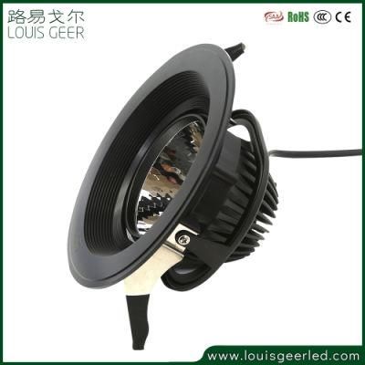 Modern Design LED Lights Dimmable Adjustable Recessed 12W Round COB LED ceiling Light for Commercial Lighting