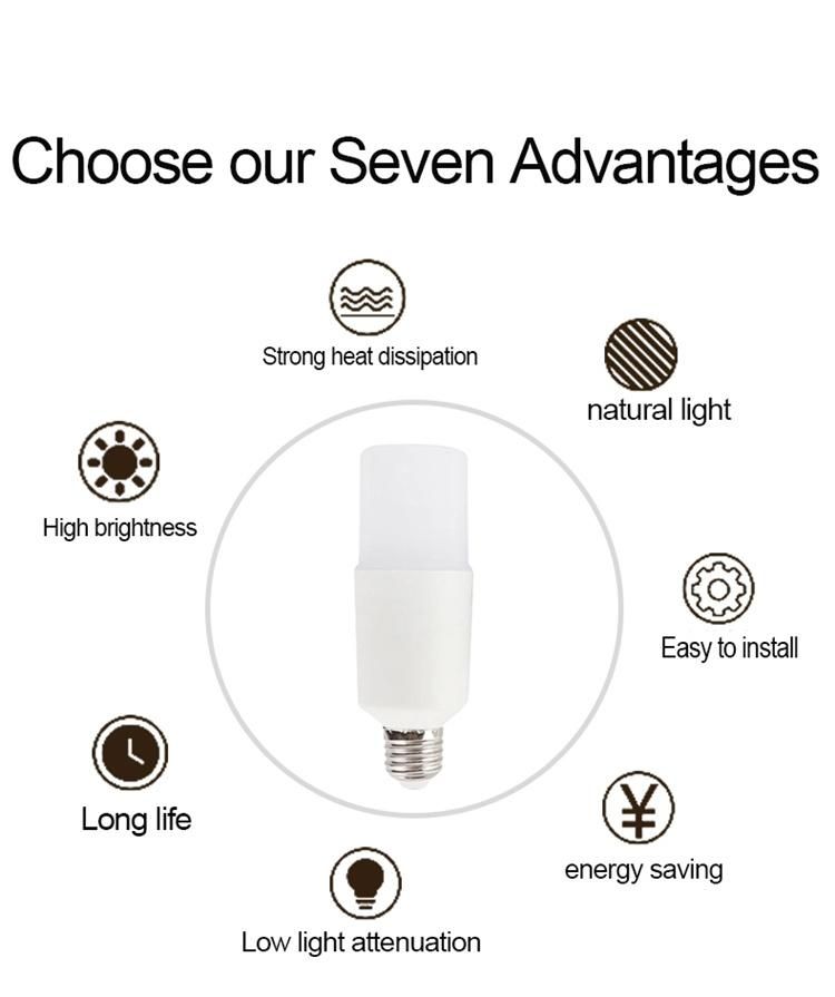 Popular 9W LED Bright Stick Mini T Shape Bulb