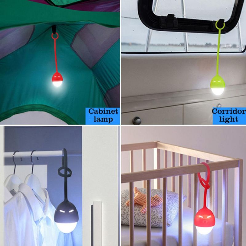 USB Silicone LED Portable Night Light Handbag Lamp