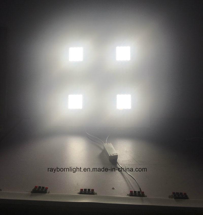 Ultra Slim Flat Recessed Ceiling Lighting Square LED Panel Light 30W 36W 40W with Low Ugr<16