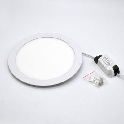 12W Round Square Ceiling Slim LED Panel Light Lamp