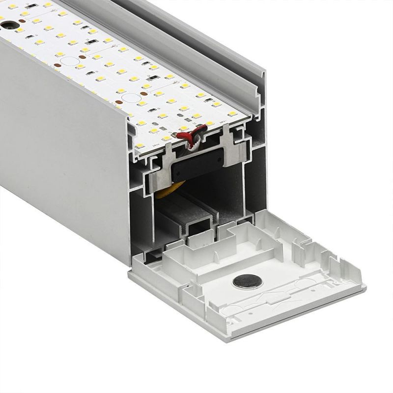 Hot Mall Lighting 7575 Series Seamless Connection LED Linear Trunking Light (1.2~2.4m)