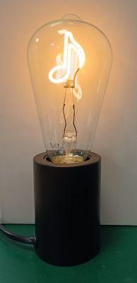 St58 St64 Night Light Decorative Note LED Filament Light Bulb