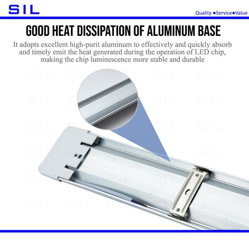0.6m 0.9m 1.2m 1.5m LED Tube Light T8 High Lumen 24W 1.5m AC85-265V T8 Aluminum Energy Saving LED Tube Lighting