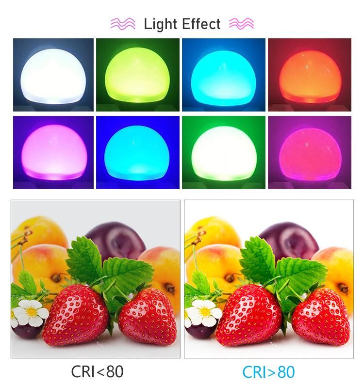 LED Smart Light RGBW Multi Color LED Smart WiFi Global Bulb G80, G95, G120 Series