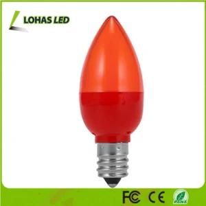 0.5W E12 LED Red Light Bulb for Party Festival Decoraton