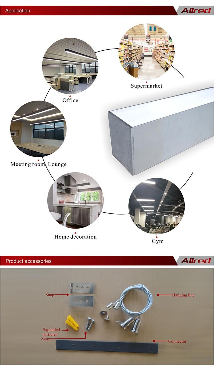 LED Continus Linear Light Trunking System