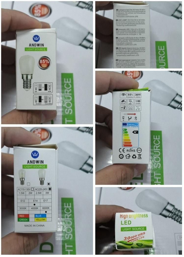 China Free Sample High Light Efficiency Energy Saving E14 Light Bulb LED