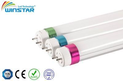 AC85-265V PF&gt;0.95 Ra80 LED T8 Tube Light 8W/18W/25W TUV-Ce Approved