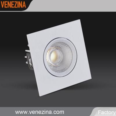 Spring Fixtured High Power LED Recessed Spot Down Light