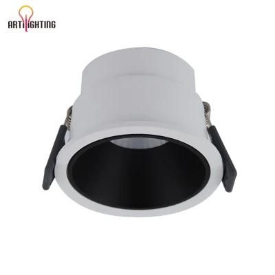 Modern Living Room Solar Indoor LED Ceiling Light Down Lights Decorative Ceiling Lamp in White Black Gray Downlights