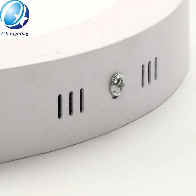 Round Surface 6W 12W 18W 24W SMD LED Panel Light