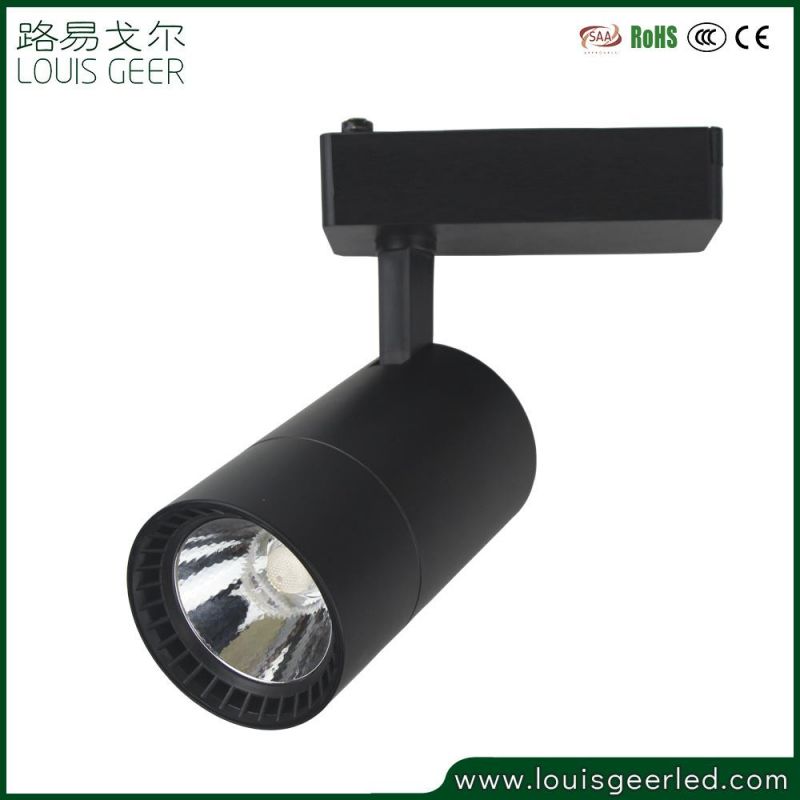 24W High Quality Dimming Museum Spot Track Light with High-End Projector LED Lamp