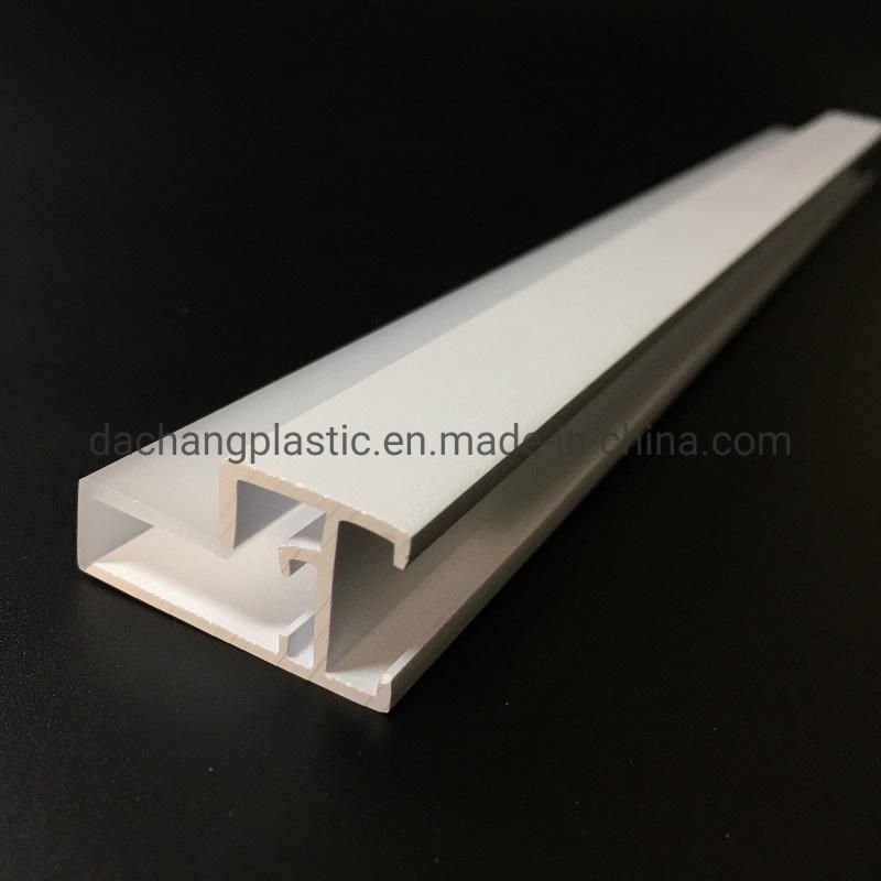 White and Semiclear Acrylic Coextrusion Profile for LED Lighting