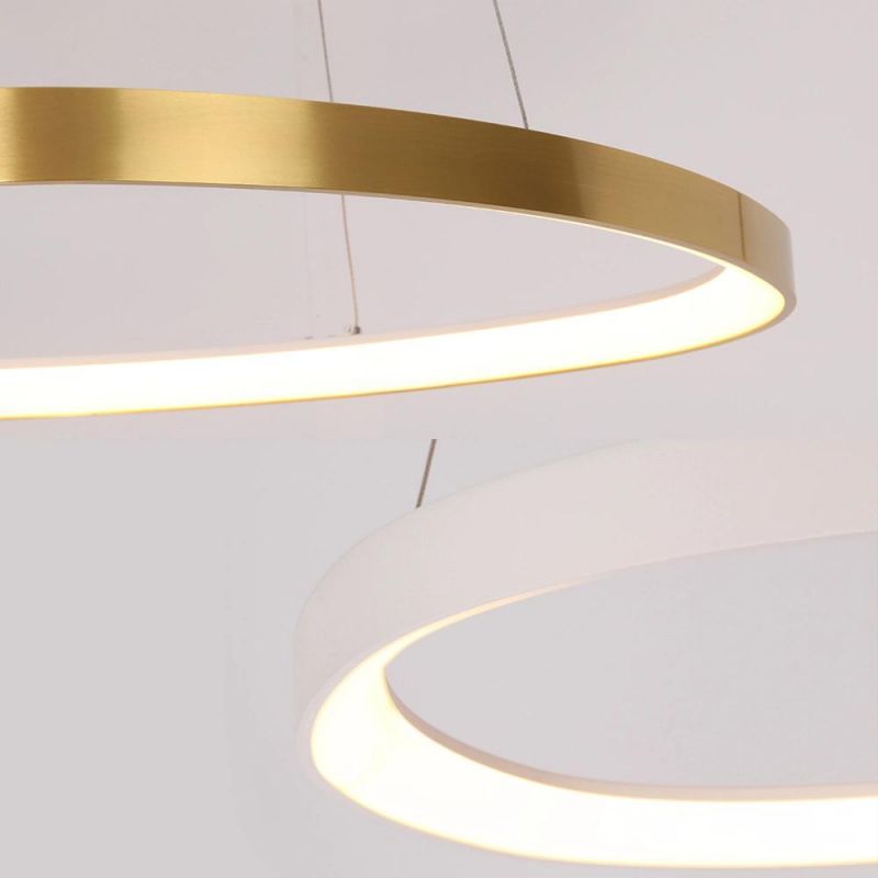 Masivel Lighting Indoor Decorative LED Pendant Light Triangle Modern LED Chandelier Light