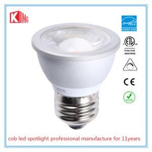 ETL 2700k 7W Dimmable COB PAR16 LED for Canada Market