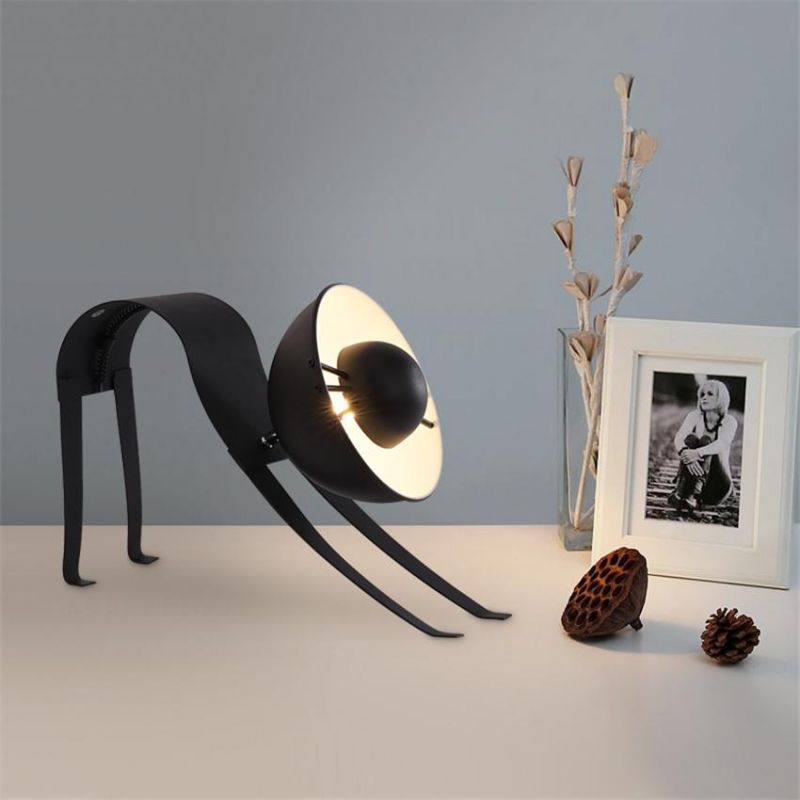 Nordic Iron Cat Black Modeling Dynamic Cat Table Lamps (WH-MTB-33)