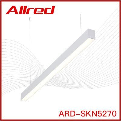 Aluminum LED Batten Lamp LED Flat Tube Lights 20W 40W LED Linear Lighting