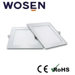 UL Approved 9W Square Shape LED Panel Lamp for Museums