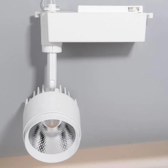COB Track Light 20W Adjustable LED Ceiling Spotlight 3000K Warm White
