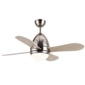 Eiling Fan Lamp 3 Plywood Blades DC Ceiling Fans with LED Lights Remote Control