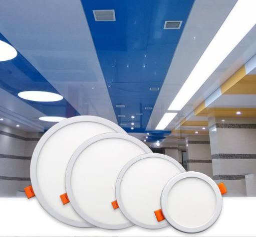 Factory Price CE SAA Certification Square Round Office LED Surface Mount 6W/8W/15W/20W Panellight LED Ceiling Light Panel Light for Indoor Room