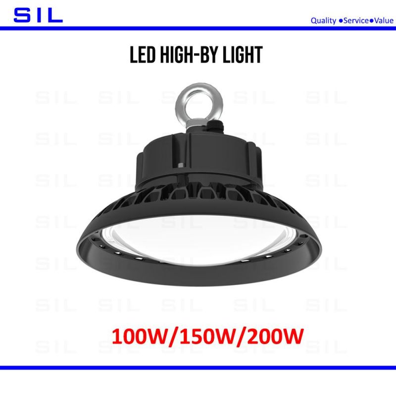 Premium Customized Factory Warehouse Industrial Lighting Highbay 100W UFO LED High Bay Light