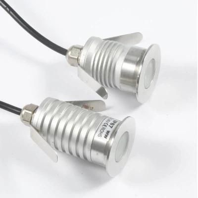 1W 3W IP67 Underground LED Lighting Lamp DC 12V 24V