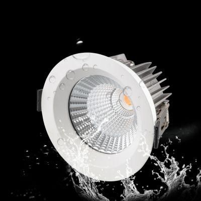 New 12W LED Round Ceiling Light Cheap Outdoor Waterproof IP65 Recessed Downlight