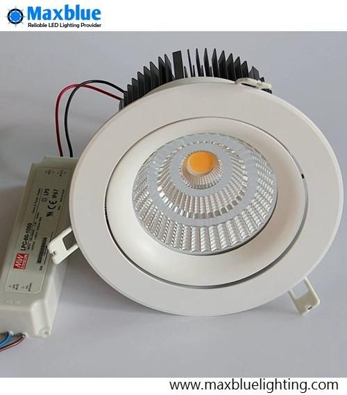 45W 240V Recessed CREE COB LED Ceiling Fixture Downlight