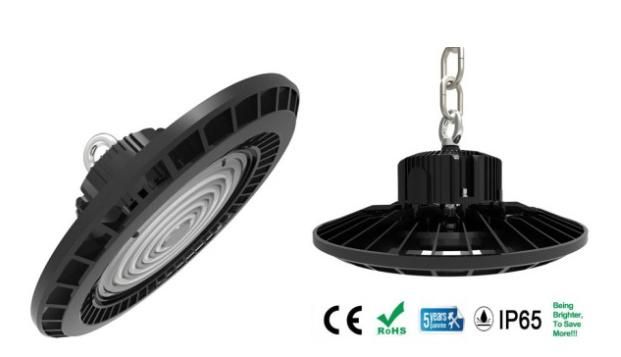 Warehouse LED Lighting 100W 150W 200W LED High Bay Light SMD2835 Chips 5 Years Warranty Ring Light