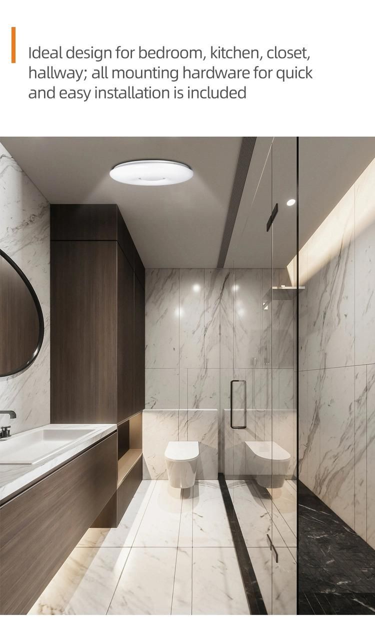 New Indoor IP65 LED Ceiling Lamp Nordic WiFi Ceiling Light