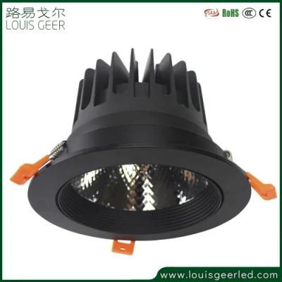 New Type Recessed Downlight 40W LED Lights Aluminum Suspending Ceiling Downlight for Office Hotel