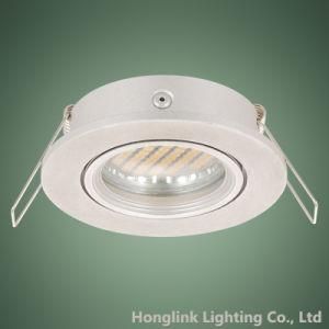 Aluminum Adjustable LED Downlight Fixture for GU10 MR16 5W LED Bulbs