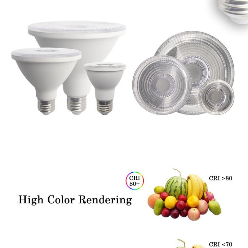 Factory Direct New Product LED PAR Light Bulb 7W 12W 18W E27 B22 LED Lamp Light with CE RoHS ERP Approval Indoor Lighting