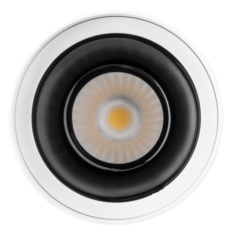 Cylinder 6W 10W 15W COB Ceiling Surface Mounted Round LED Spot Downlight