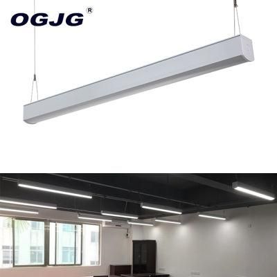 Industrial Office Aluminum Wraparound Linkable LED Linear Hanging Lighting