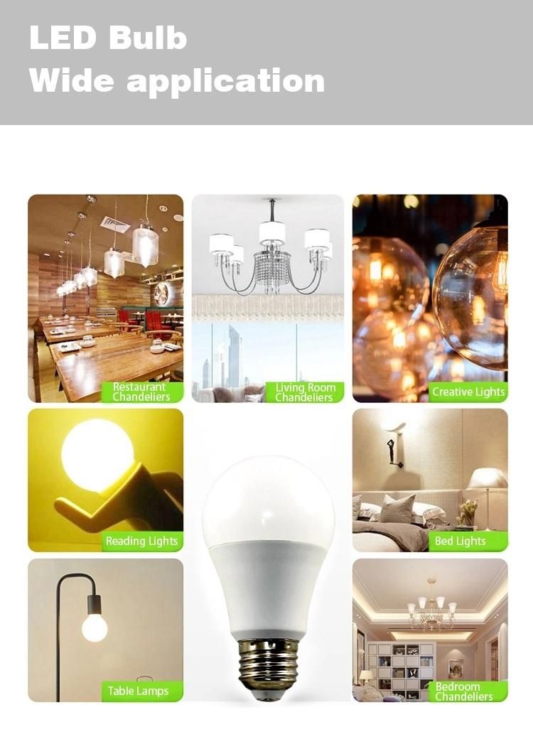 220V 110V 7W LED Bulb, E14 E27 B22 LED Light