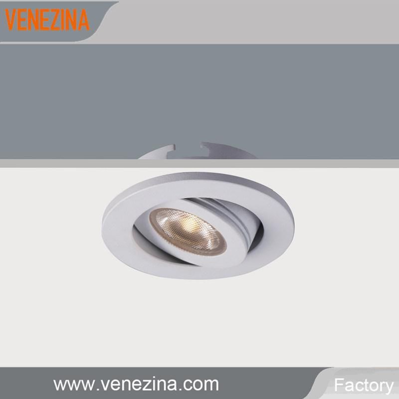 Manufacturer Super Brightness Mini Star 3W IP44 COB LED Cabinet Spotlight Recessed LED Downlight