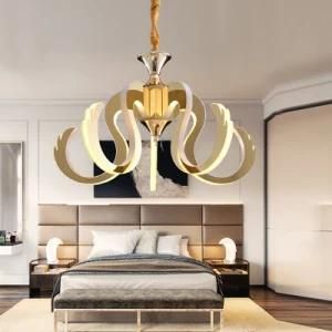 Warm White Modern Style Stainless Steel Pendant Chandelier