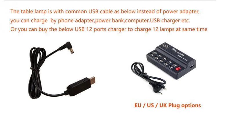 Nordic Cordless Desk Lights USB Touch Switch Lighting Rechargeable Restaurant Bar KTV Bedroom Bedside Modern Luxury Dimmable LED European Style Table Lamps