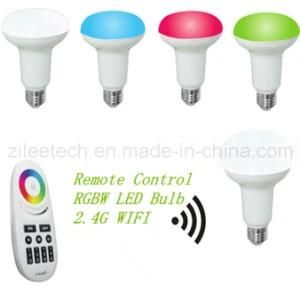9W RGBW Smart Lighting WiFi Bulb Light 2.4G WiFi Remote Control Amusement Lighting