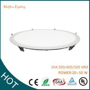 Indoor 20W 300mm Lighting Round LED Panel for Shop Supermarket