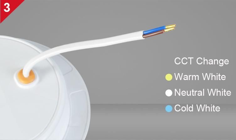 New ERP Recessed Downlight 9W 12W 18W 24W Ceiling Spot Light IP54 LED Panel Light