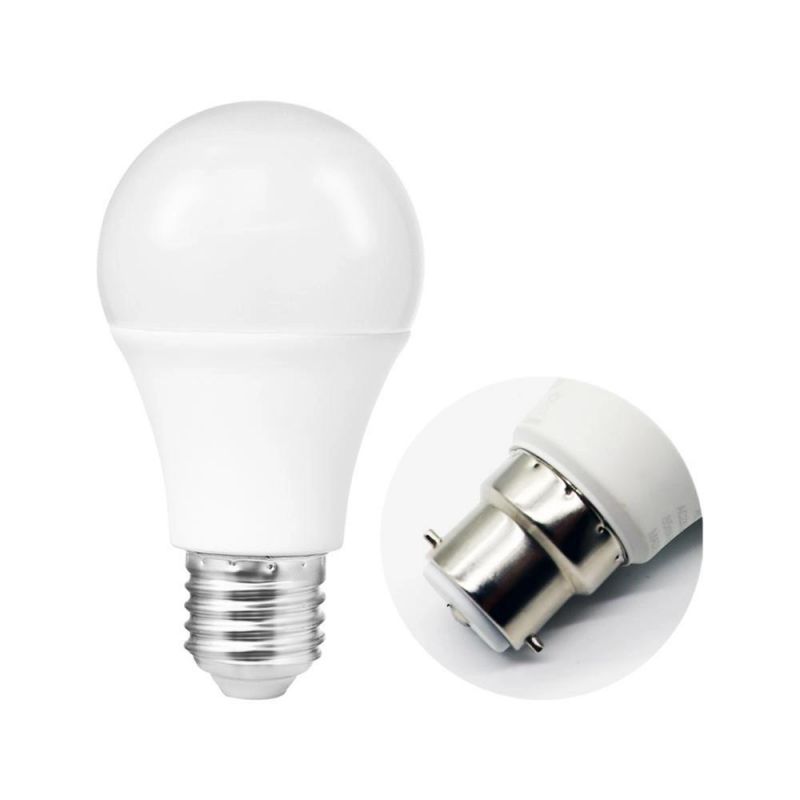 LED Lamp Bulb A60 8W E27 B22 3000K 4000K 6000K Light Bulb Factory Price for Indoor Home Office Lighting Decoration with CE RoHS ERP Approved