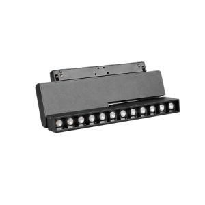 Magnetic Linear Spotlight Surface Mounted Track Rail Mini Grille Track Light System