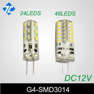 SMD3014 1.5W 2.5W DC12V 24LEDs 48LEDs Silicon LED G4 LED Lighting