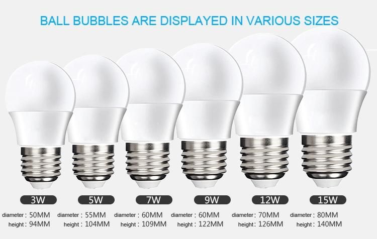 Sigma Solar 36V 24V 12V AC DC 1W 3W 5W Lamp A60 LED Light Bulb