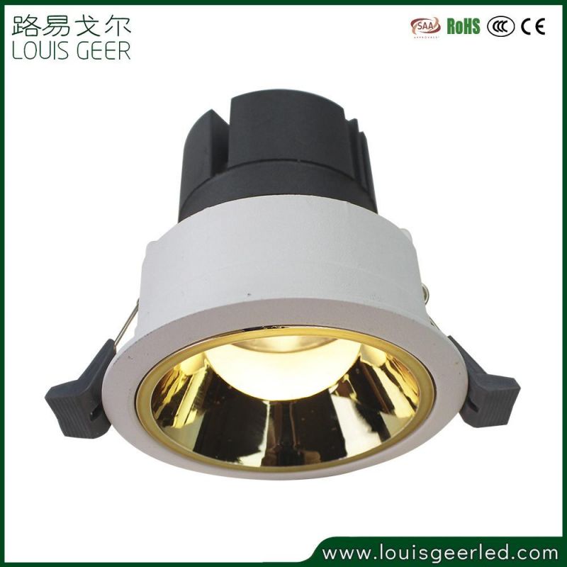 2021 New Economical 15W Adjustable Beam Anti-Glare Lights for Room Square Recessed Ceiling LED Downlight Spotlight