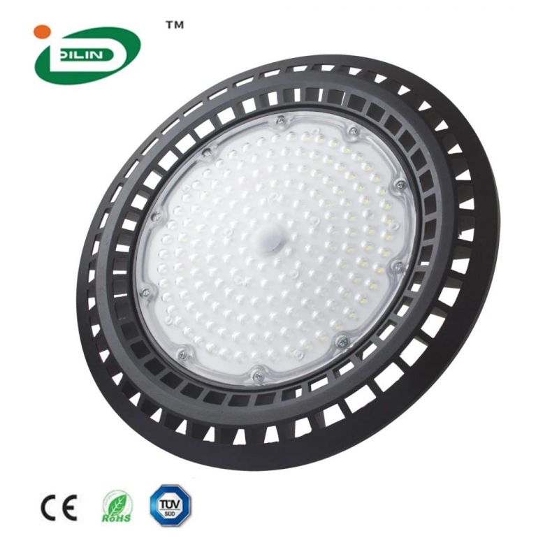Die-Casting Distributor Industrial LED High Bay Light Super Bright 50W 100W 150W 200W UFO LED High Bay Lighting for Garage